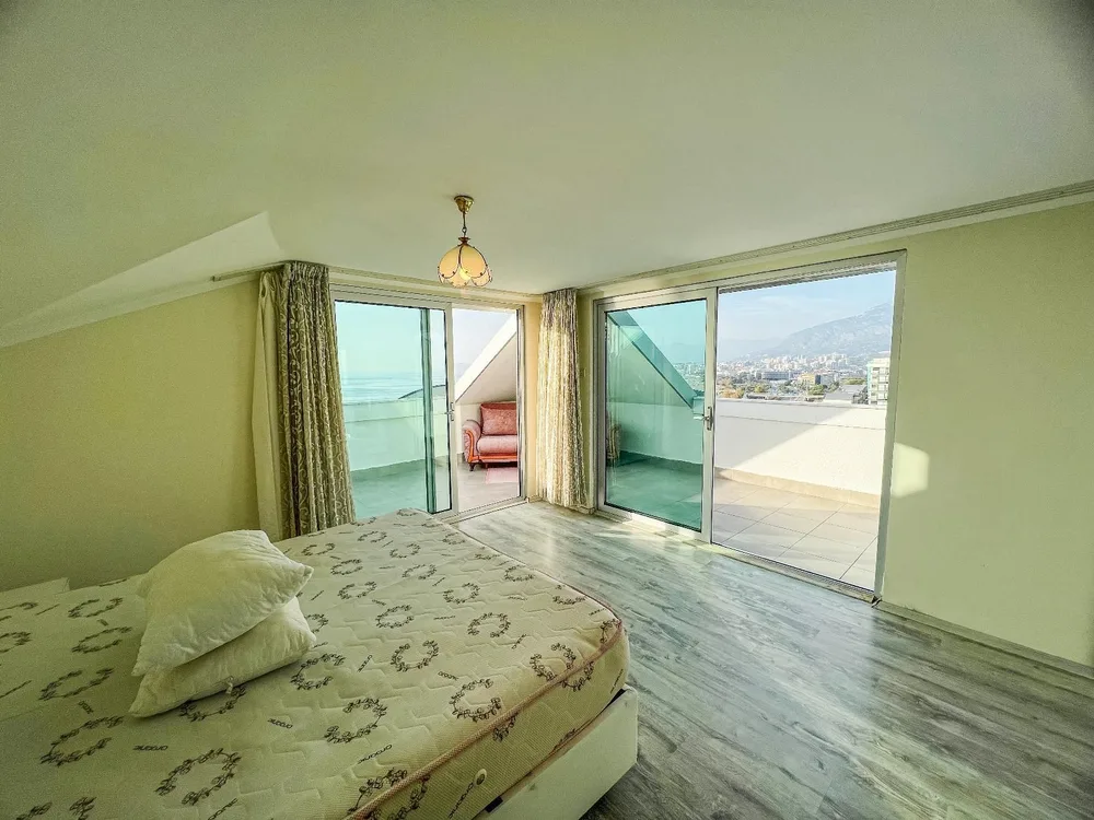 Квартира с видом на Средиземное море в комплексе Green Wood Hill, Аланья Interior - 11