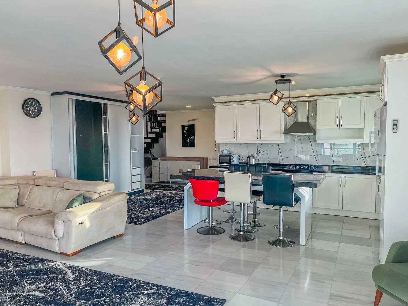 Квартира с видом на Средиземное море в комплексе Green Wood Hill, Аланья Interior - 13