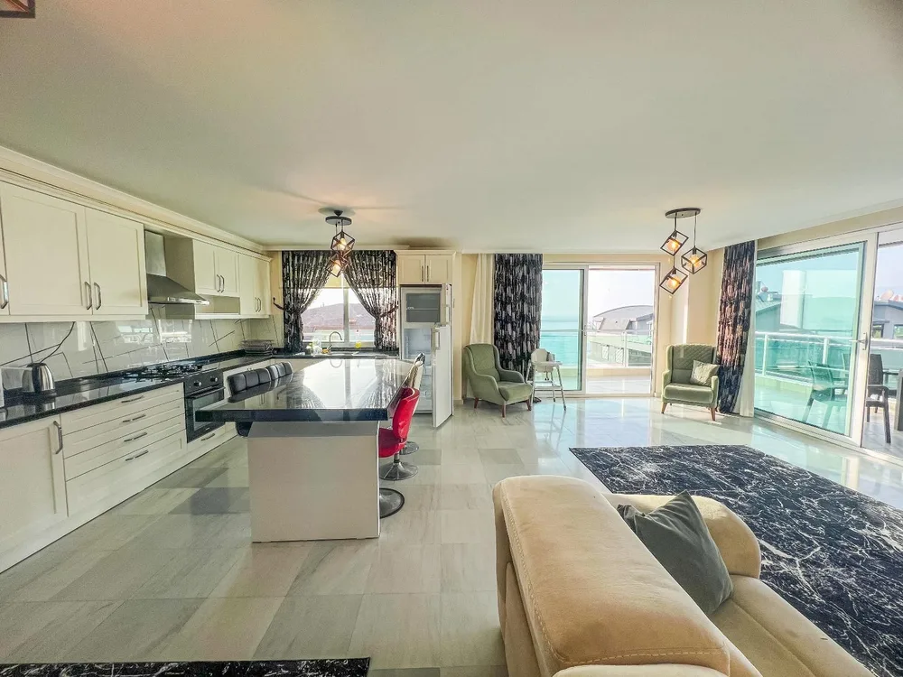 Квартира с видом на Средиземное море в комплексе Green Wood Hill, Аланья Interior - 5