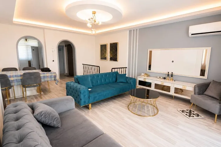 Стильная меблированная квартира в Alkom 8 в Махмутларе, Аланья, Interior - 2