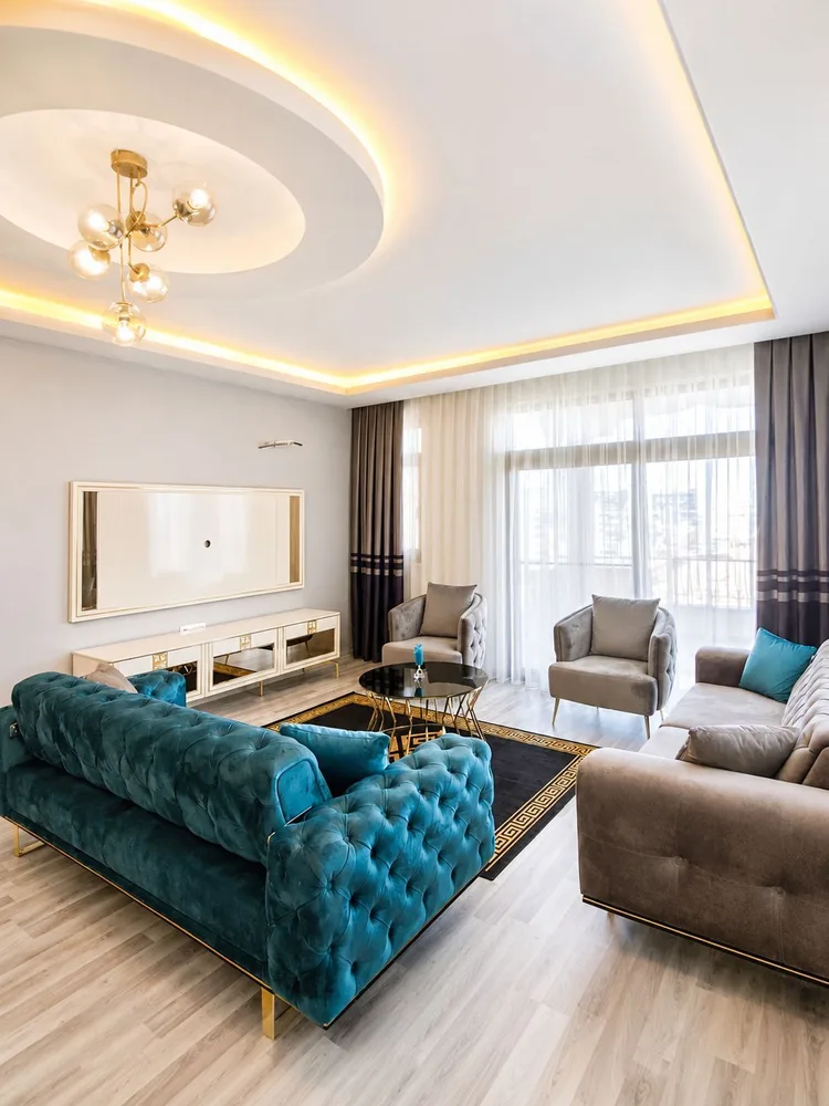 Стильная меблированная квартира в Alkom 8 в Махмутларе, Аланья Interior - 2