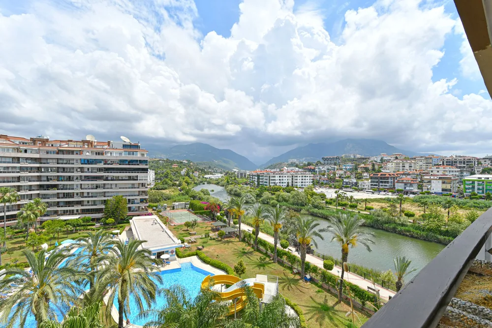 Стильная квартира с новой мебелью в Riverside Resort, Тосмур, Аланья Exterior - 10