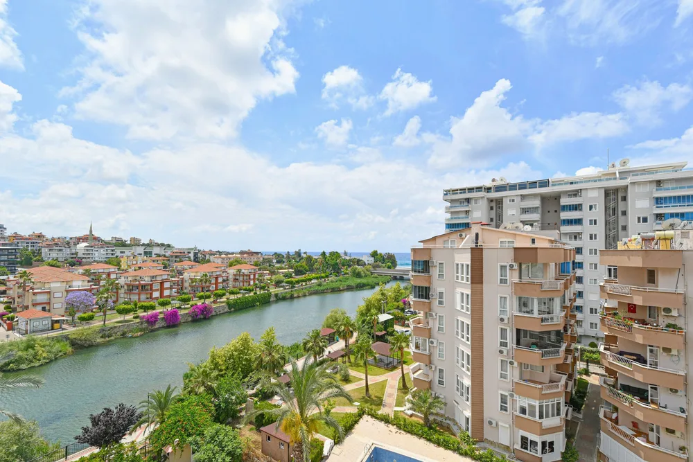 Стильная квартира с новой мебелью в Riverside Resort, Тосмур, Аланья Exterior - 17