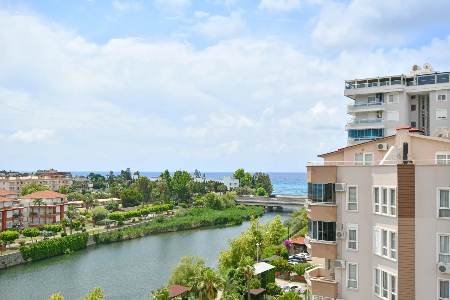 Стильная квартира с новой мебелью в Riverside Resort, Тосмур, Аланья Exterior - 18