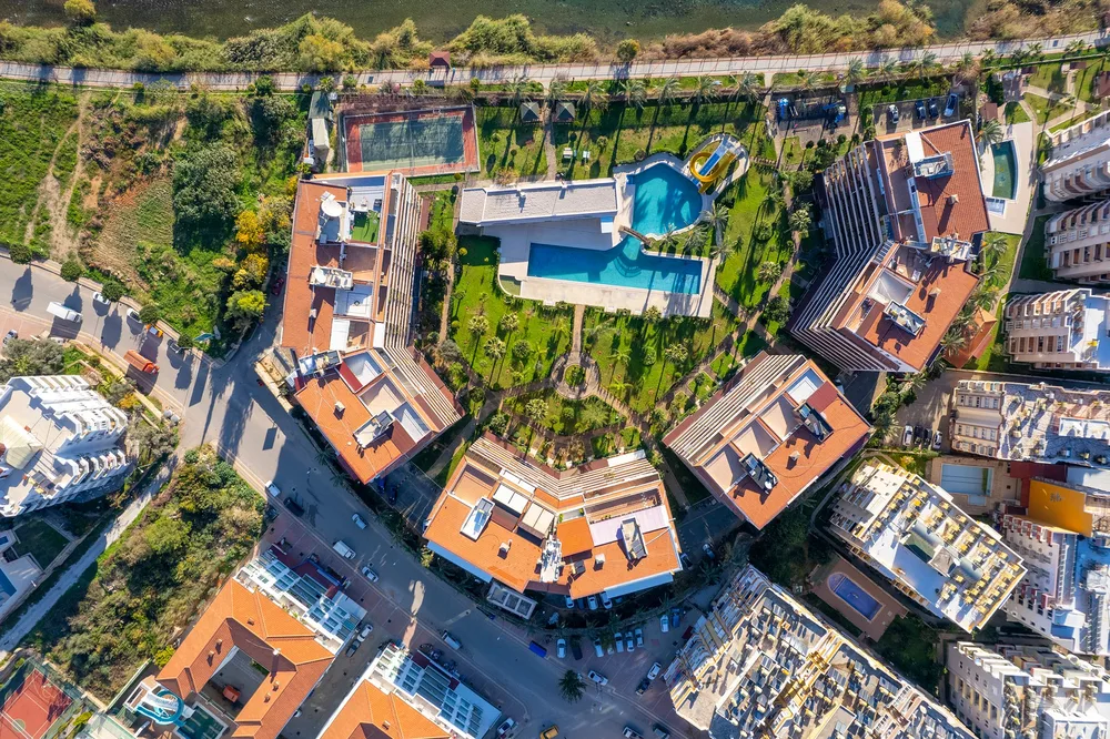 Стильная квартира с новой мебелью в Riverside Resort, Тосмур, Аланья Exterior - 27