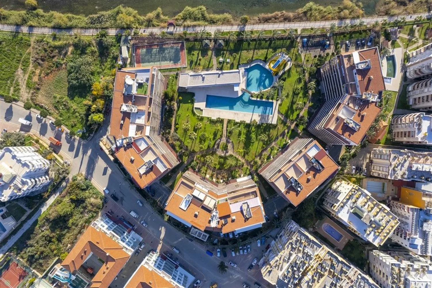 Готовая к заселению квартира рядом с пляжем в Riverside Resort, Тосмур, Аланья Exterior - 29