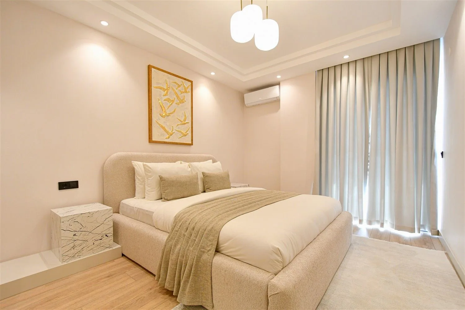 Готовая к заселению квартира рядом с пляжем в Riverside Resort, Тосмур, Аланья Interior - 16