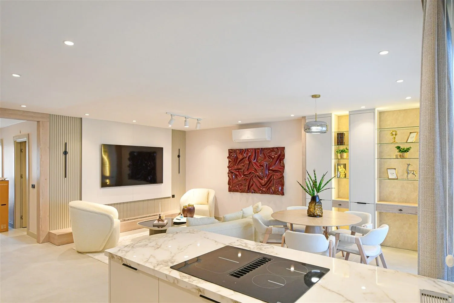 Готовая к заселению квартира рядом с пляжем в Riverside Resort, Тосмур, Аланья Interior - 4