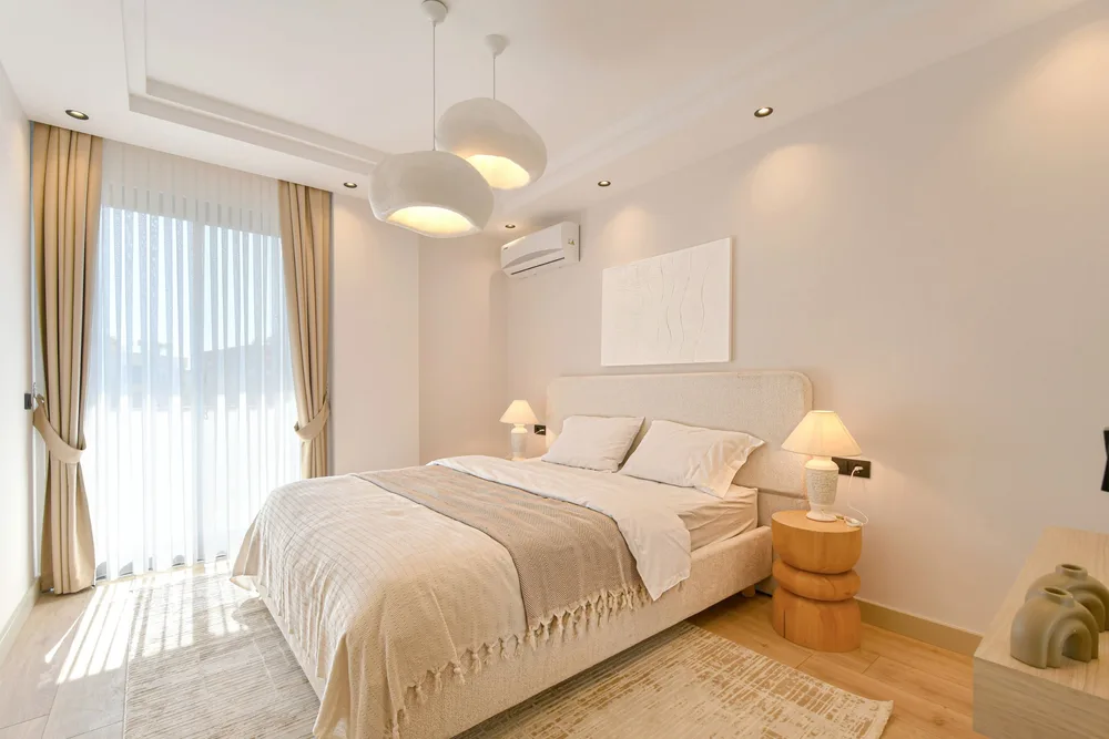 Светлая и стильная квартира рядом с пляжем в Riverside Resort, Тосмур, Аланья Interior - 14
