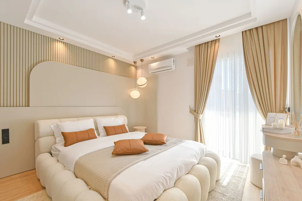 Светлая и стильная квартира рядом с пляжем в Riverside Resort, Тосмур, Аланья Interior - 23