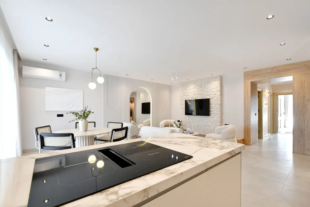 Светлая и стильная квартира рядом с пляжем в Riverside Resort, Тосмур, Аланья Interior - 4