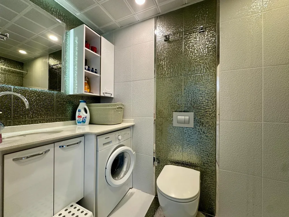 Квартира с видом на море в комплексе курортного типа Another World, Аланья Interior - 12