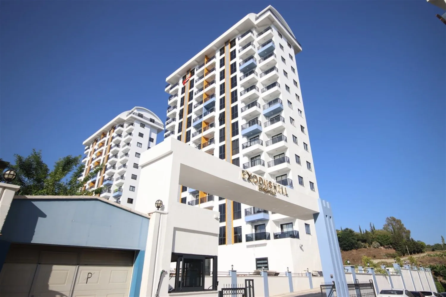 Меблированная квартира в Аланье с видом на бассейн, Exodus Hill Exterior - 15
