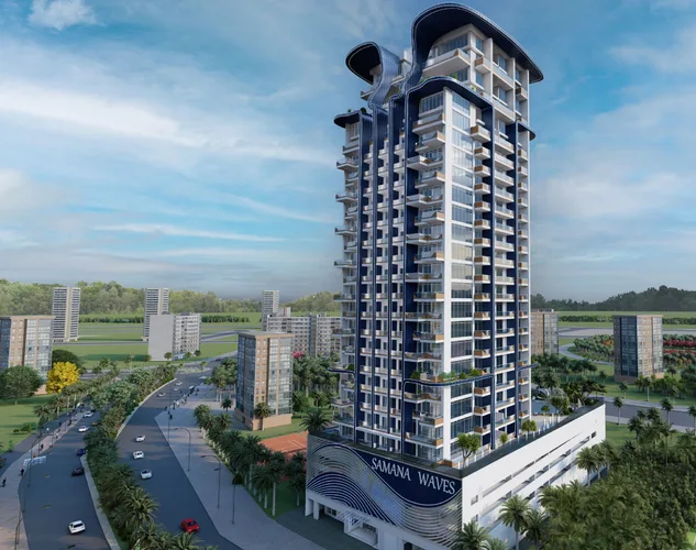 Samana Waves Dubai, Exterior - 3