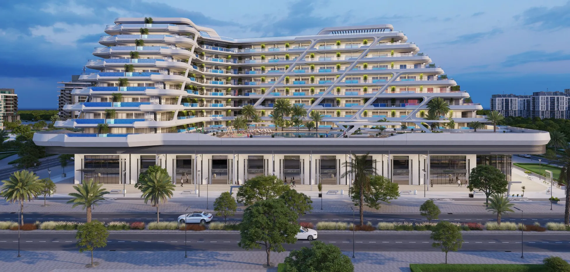 Apartment with a Private Pool in Mykanos Signature Dubai Exterior - 8