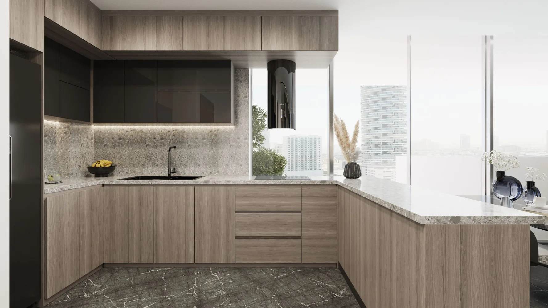 Apartment with a Private Pool in Mykanos Signature Dubai Interior - 15