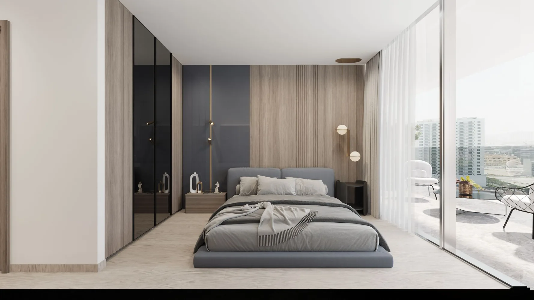 Apartment with a Private Pool in Mykanos Signature Dubai Interior - 17