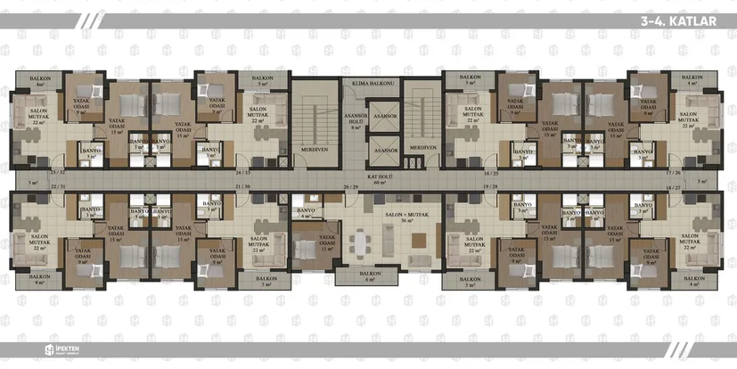 Berra Port Antalya Plan - 8