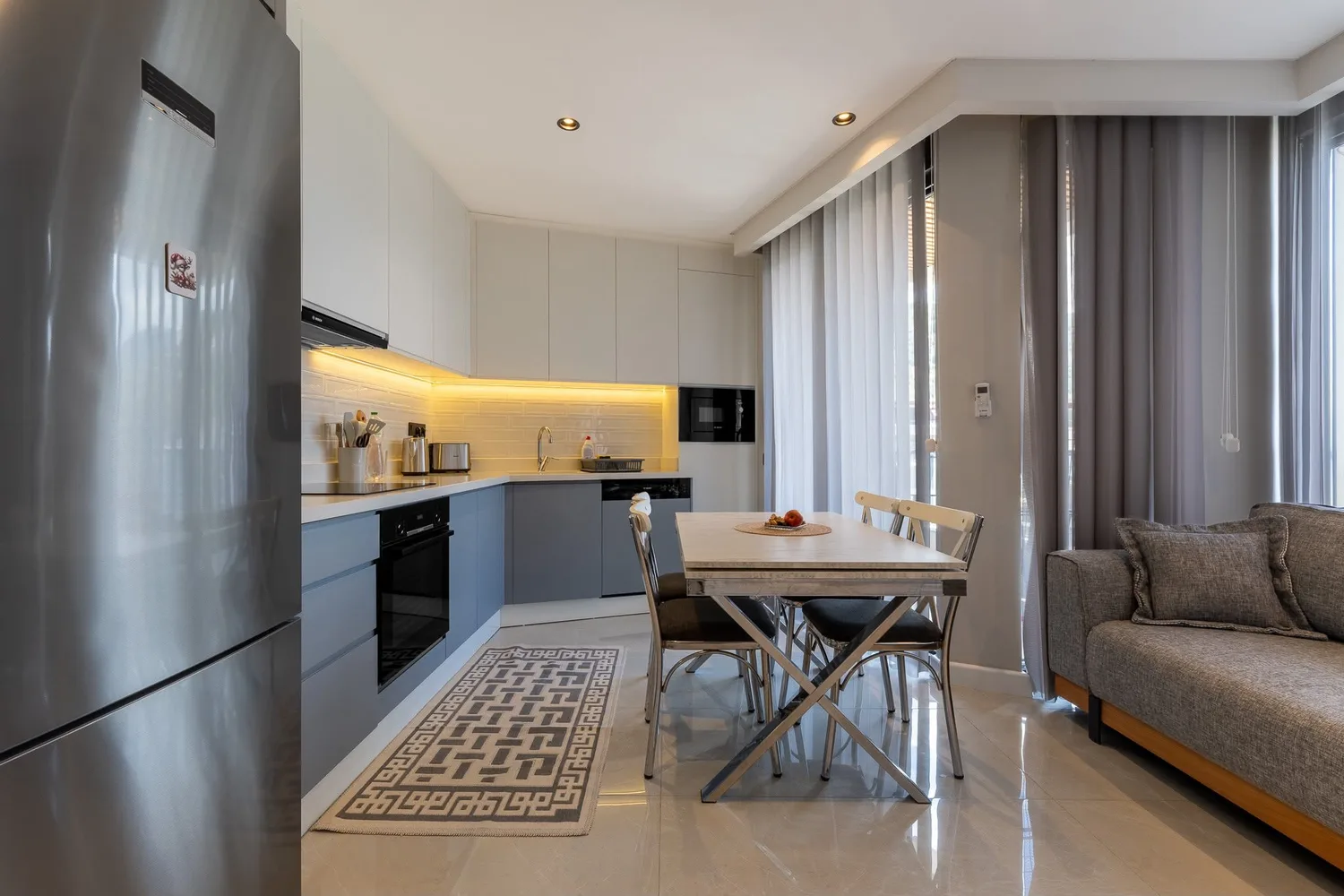 Квартира рядом с пляжем Клеопатры в центре Аланьи, Cleopatra Littore Interior - 8