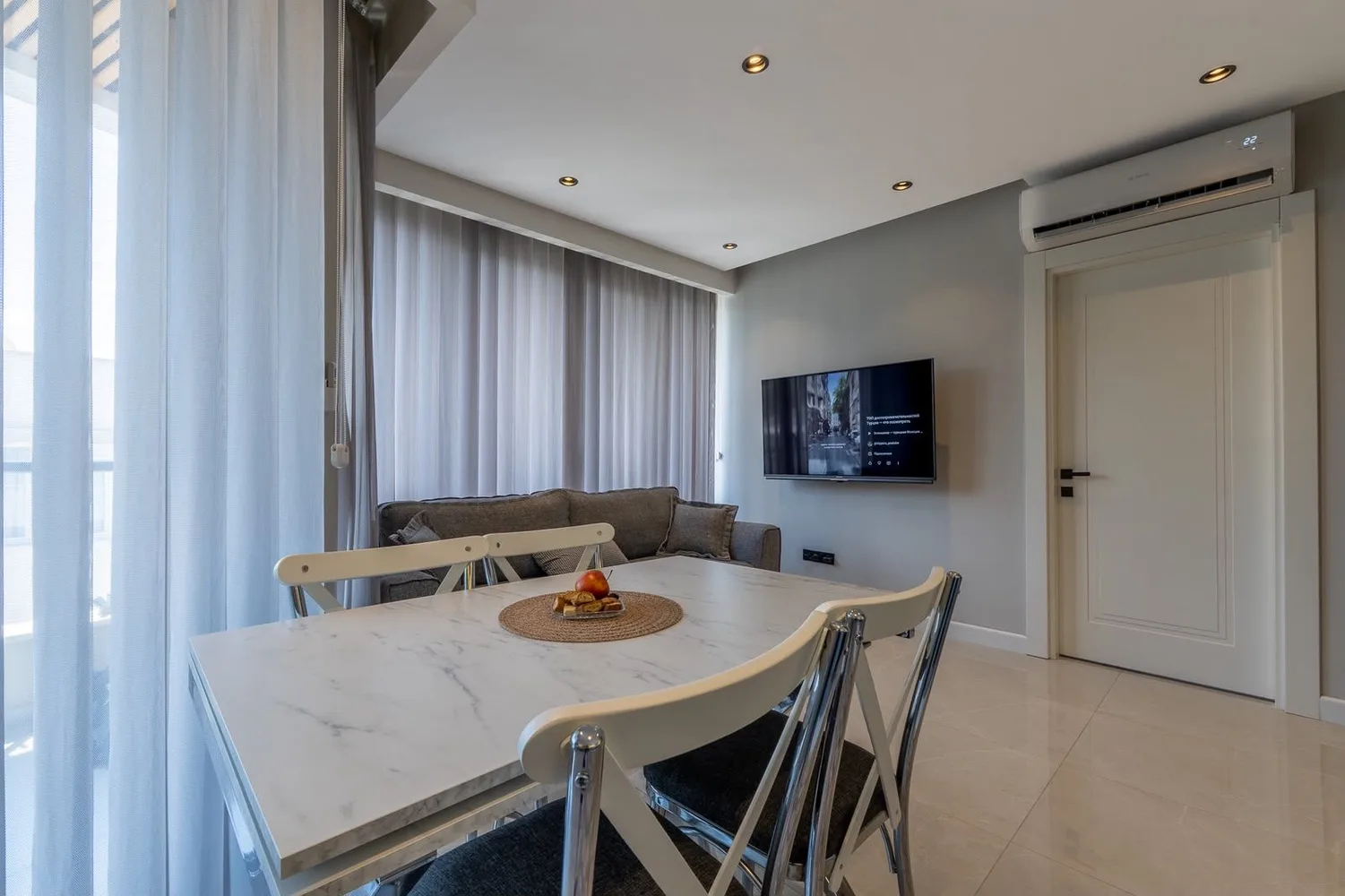 Квартира рядом с пляжем Клеопатры в центре Аланьи, Cleopatra Littore Interior - 11