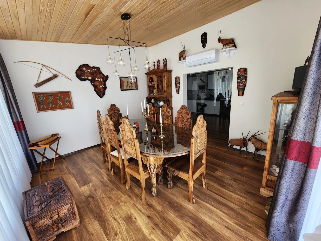 Вилла с видом на море и частным садом в Аланье Interior - 15
