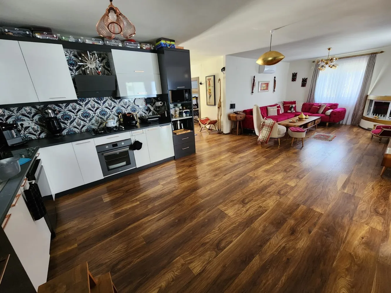Вилла с видом на море и частным садом в Аланье Interior - 21