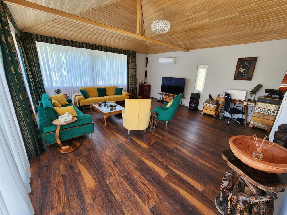 Вилла с видом на море и частным садом в Аланье Interior - 3