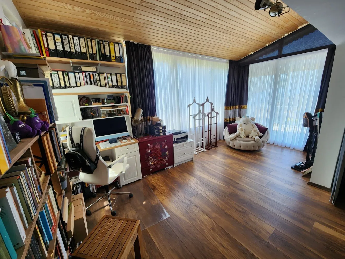 Вилла с видом на море и частным садом в Аланье Interior - 10