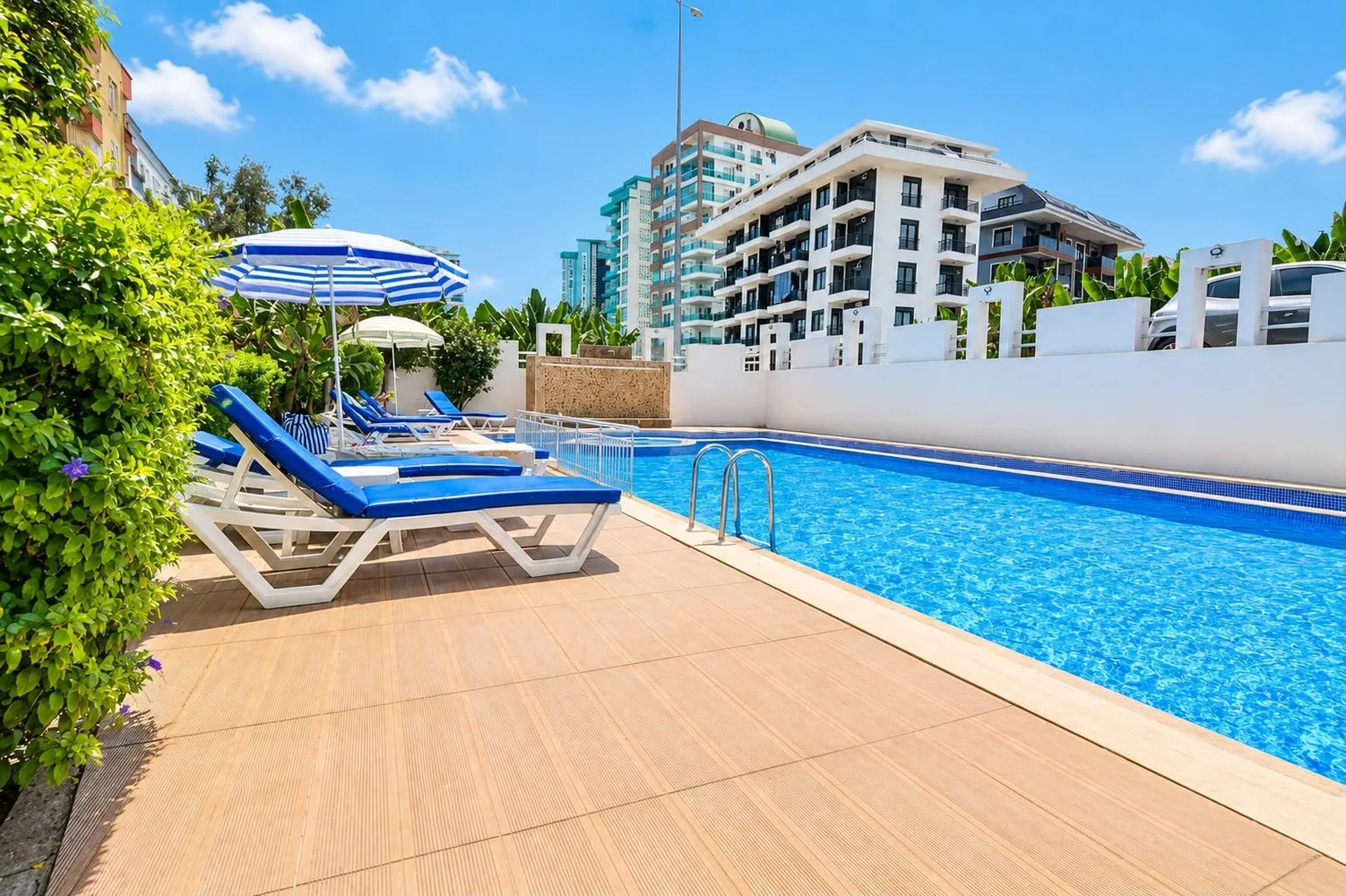 Furnished Apartment only 400m to Sea in Meryem Residence, Mahmutlar, Alanya Facilities - 9