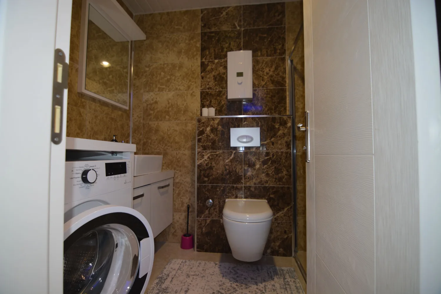 Меблированная квартира в Meryem Residence, Махмутлар — всего 400 м от моря Interior - 11