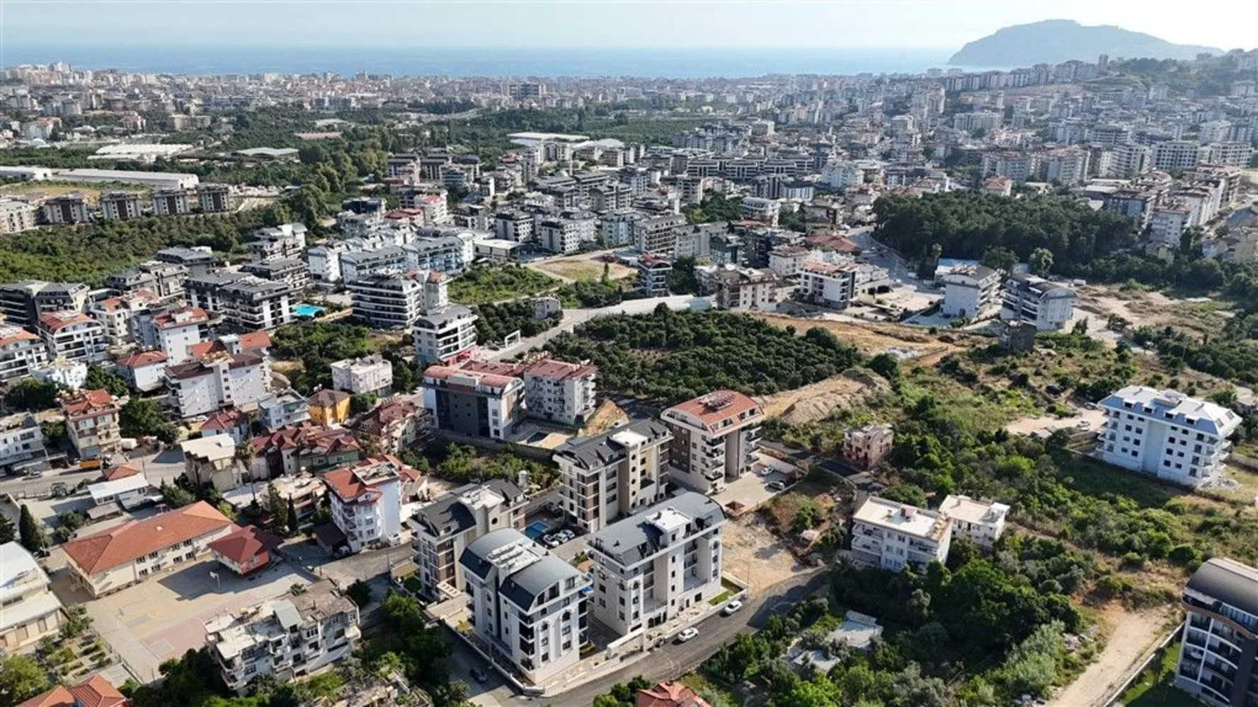 Новая квартира с видом на бассейн на продажу в Green Garden, Оба, Аланья Exterior - 2