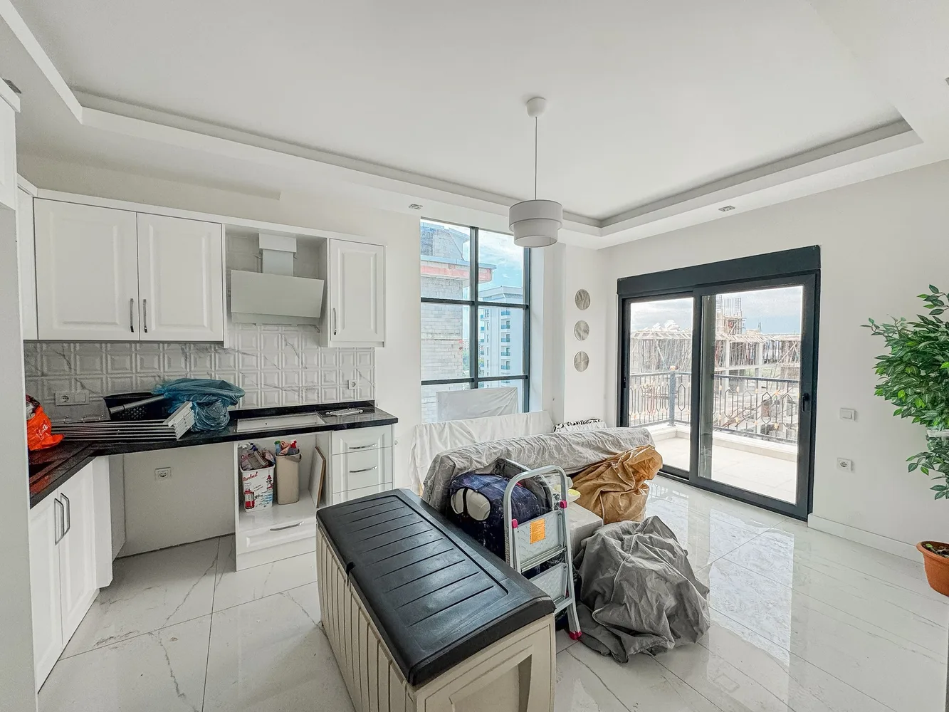 Bargain flat in the Volantis Tower complex, Alanya Interior - 6