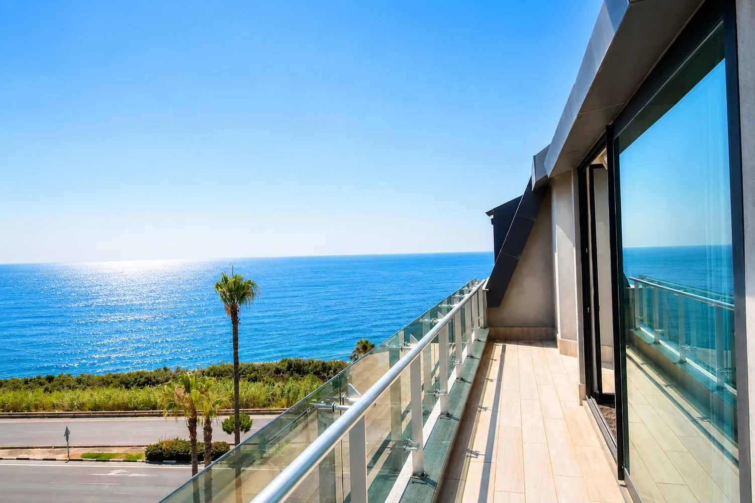 Квартира премиум-класса на первой линии моря в Via Loft Residence, Аланья Exterior - 2