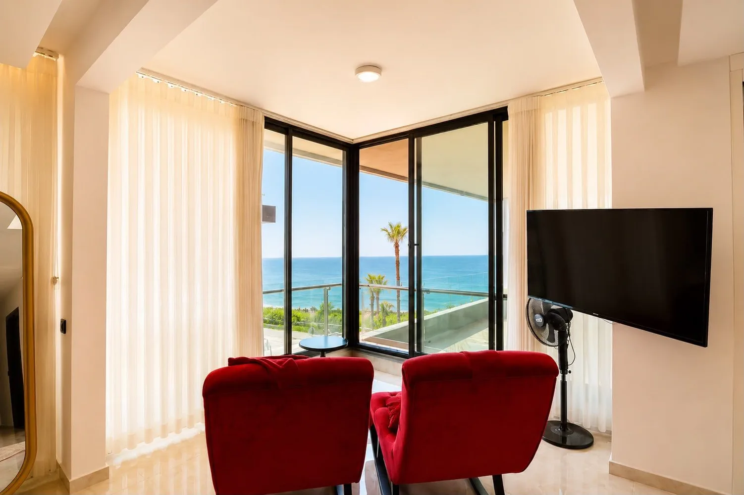 Квартира премиум-класса на первой линии моря в Via Loft Residence, Аланья Interior - 15