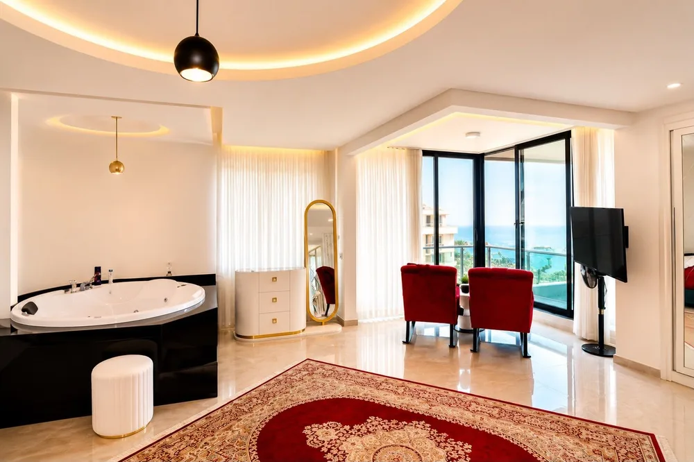 Квартира премиум-класса на первой линии моря в Via Loft Residence, Аланья Interior - 16