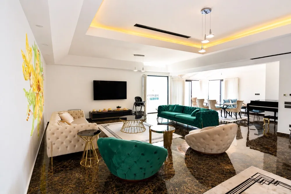 Квартира премиум-класса на первой линии моря в Via Loft Residence, Аланья Interior - 3