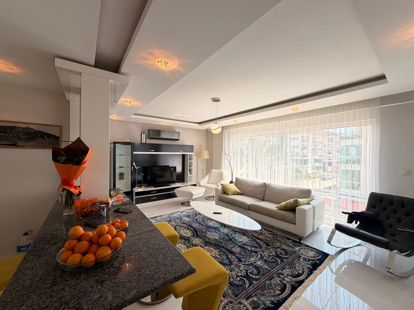 Furnished Apartment for Sale in White Line Residence, Alanya Interior - 13