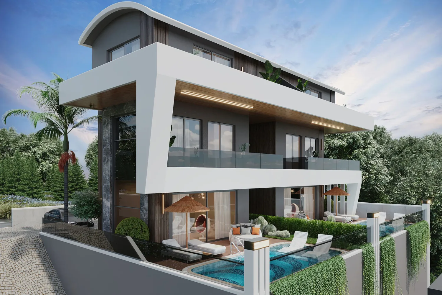 Truva Twin Villa Exterior - 25