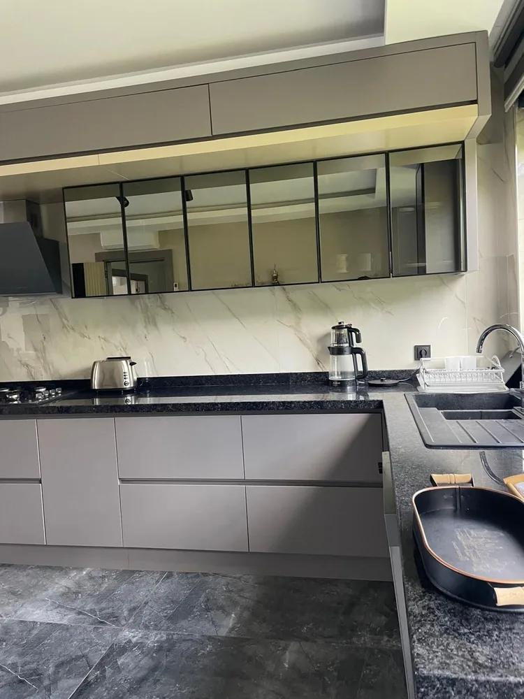 Вилла в Алании с видом на Средиземное море и замок Алании. Interior - 9