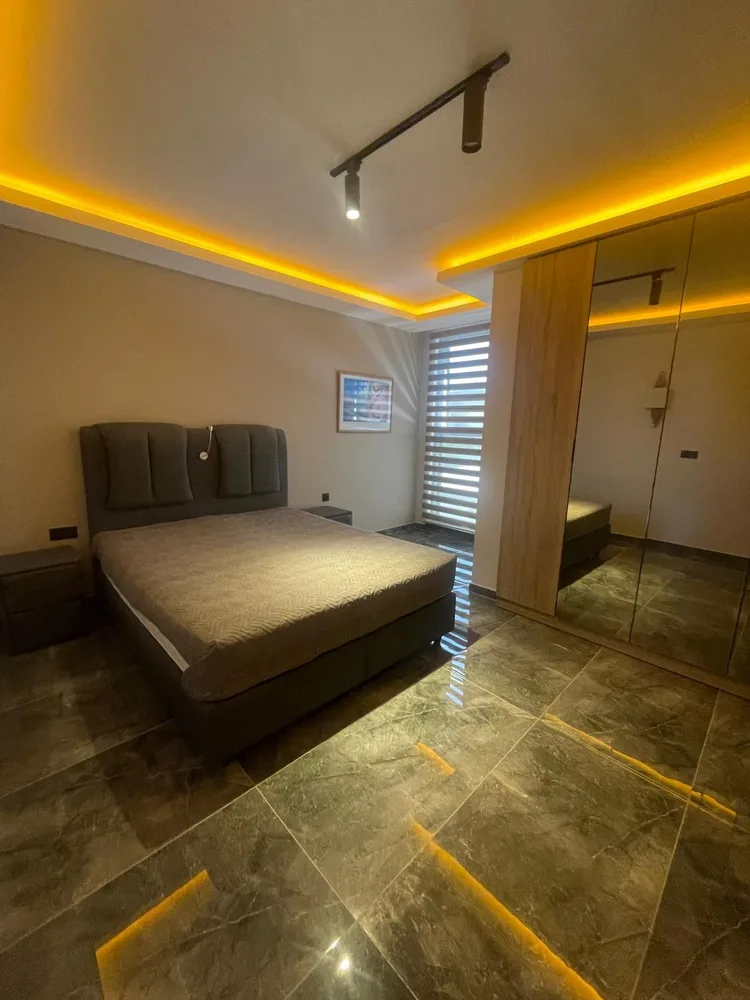 Вилла в Алании с видом на Средиземное море и замок Алании. Interior - 7