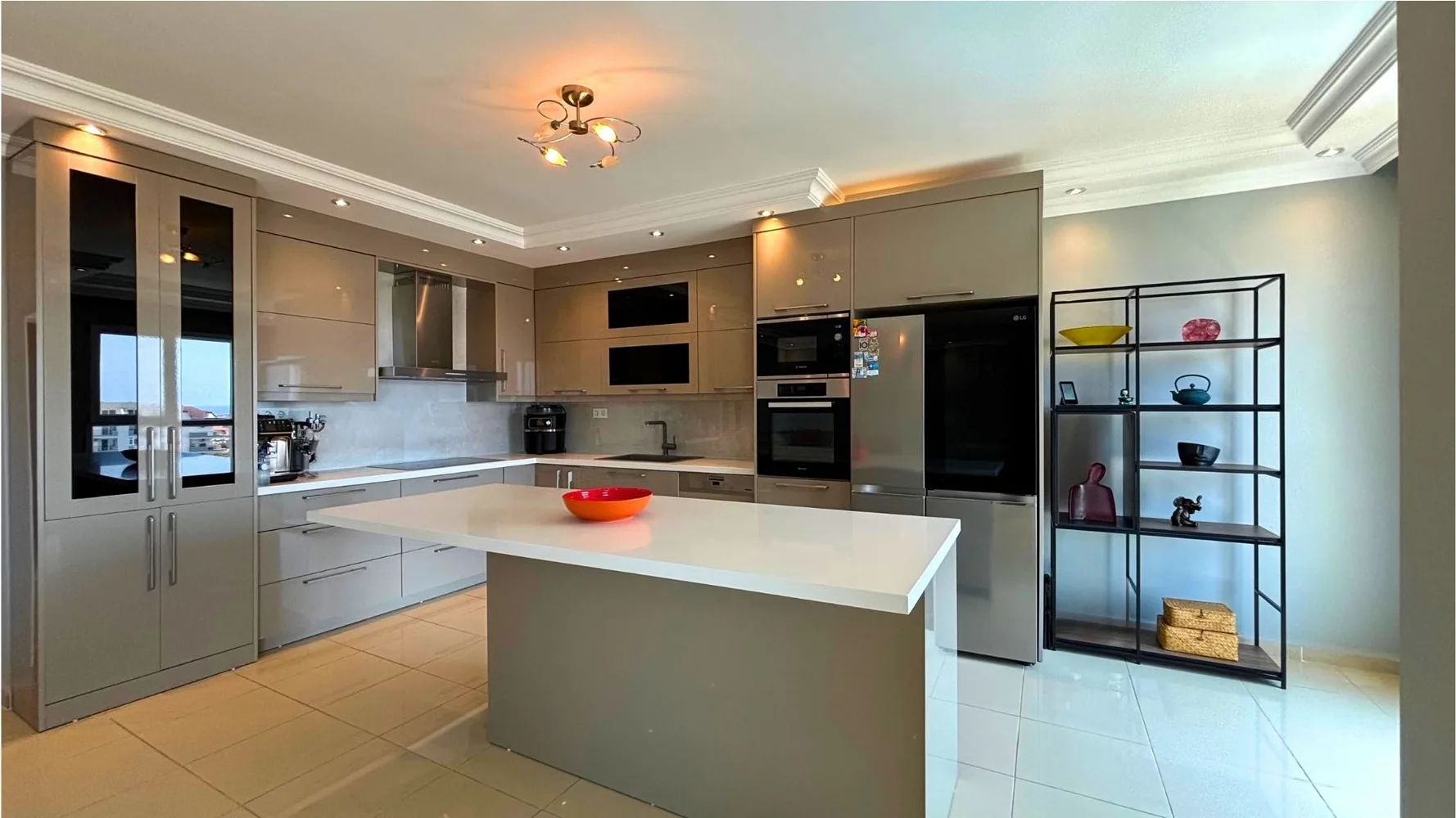 Квартира с видом на море в Galaxy 3 Residence, Аланья Interior - 12