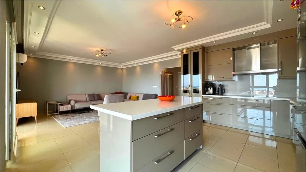 Квартира с видом на море в Galaxy 3 Residence, Аланья Interior - 14