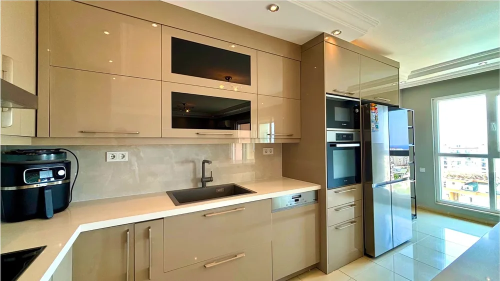 Квартира с видом на море в Galaxy 3 Residence, Аланья Interior - 16