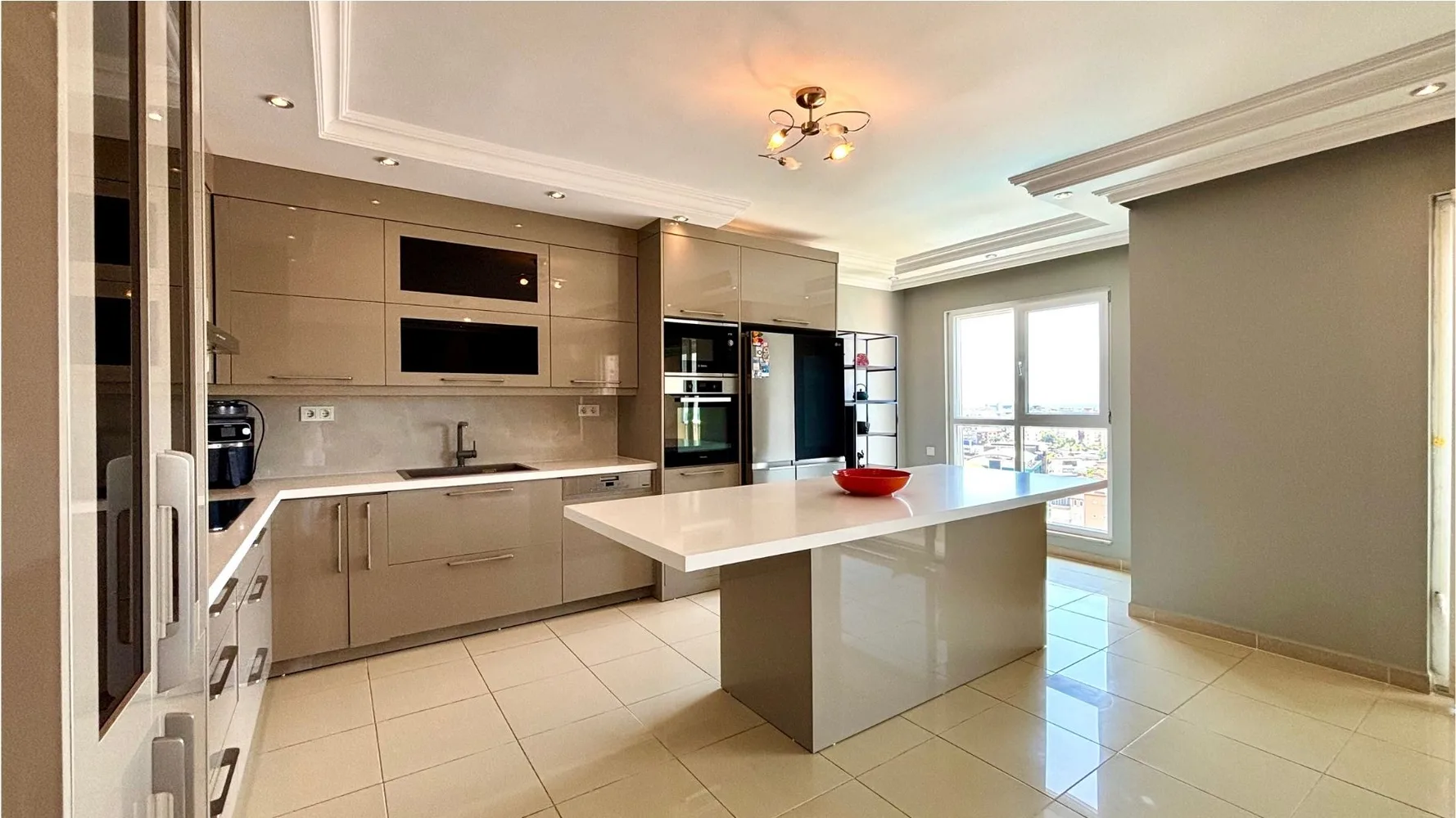 Квартира с видом на море в Galaxy 3 Residence, Аланья Interior - 19