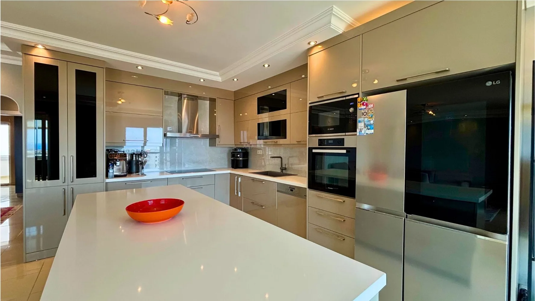 Квартира с видом на море в Galaxy 3 Residence, Аланья Interior - 10