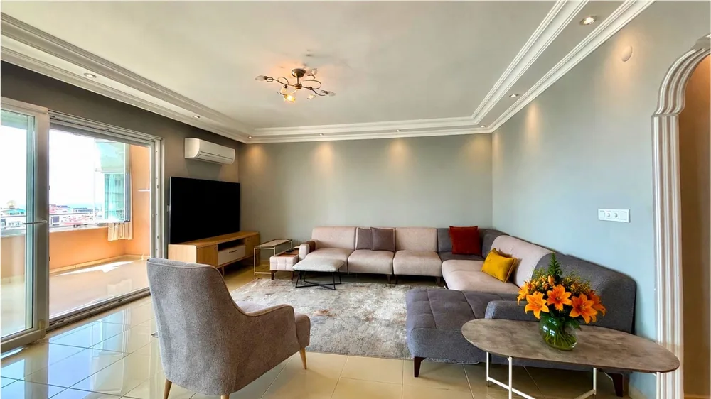 Квартира с видом на море в Galaxy 3 Residence, Аланья Interior - 8