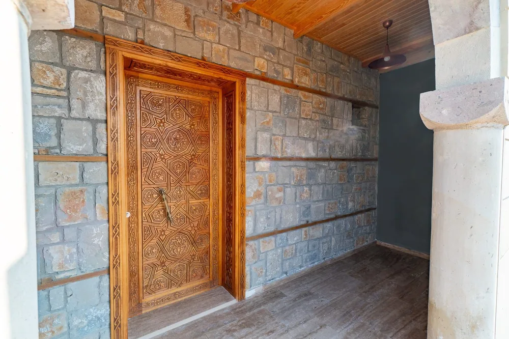 Вилла из камня с видом на море и частным бассейном в Аланье Interior - 35