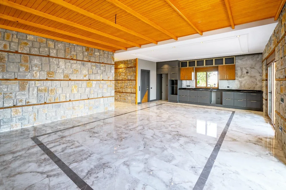 Вилла из камня с видом на море и частным бассейном в Аланье Interior - 2