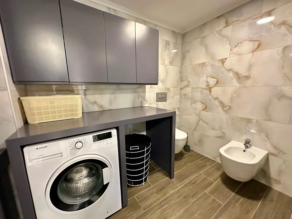 Роскошная квартира с мебелью на продажу у моря в центре Аланьи Interior - 13
