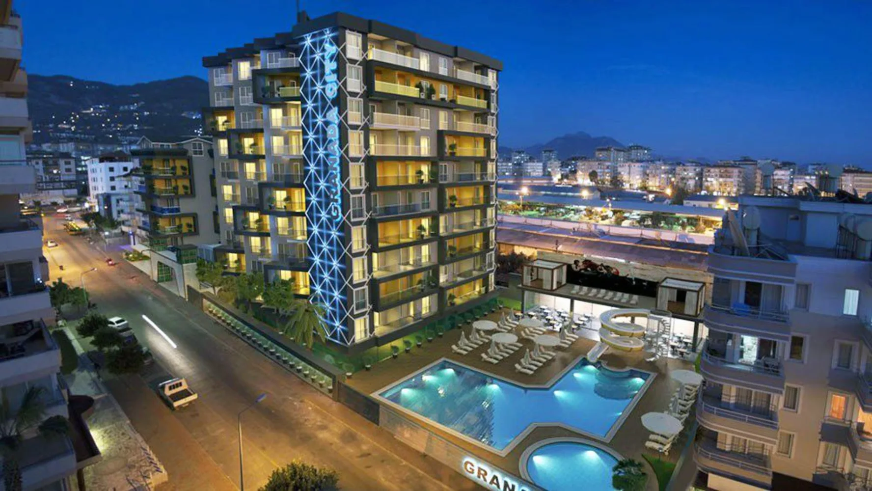 Элитная квартира на продажу в Granada City, район Клеопатры, Аланья Exterior - 1